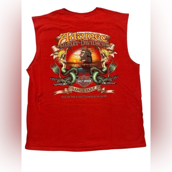 Harley-Davidson Other - Harley Davidson Adamec Orange Park, FL Men’s XL sleeveless T shirt